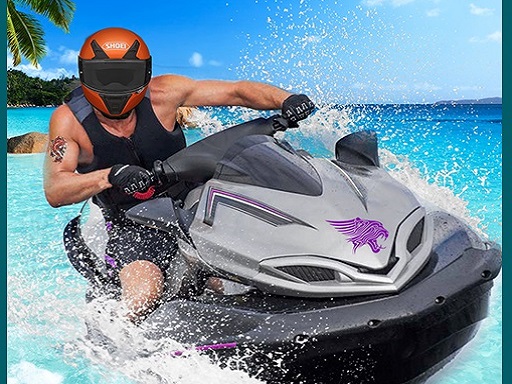Image Jetsky Power Boat Water Racing Stunts Game