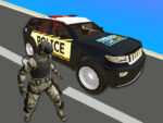 Online police car chase