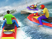 Super Jet Ski Race Stunt: Water Boat Racing 2020